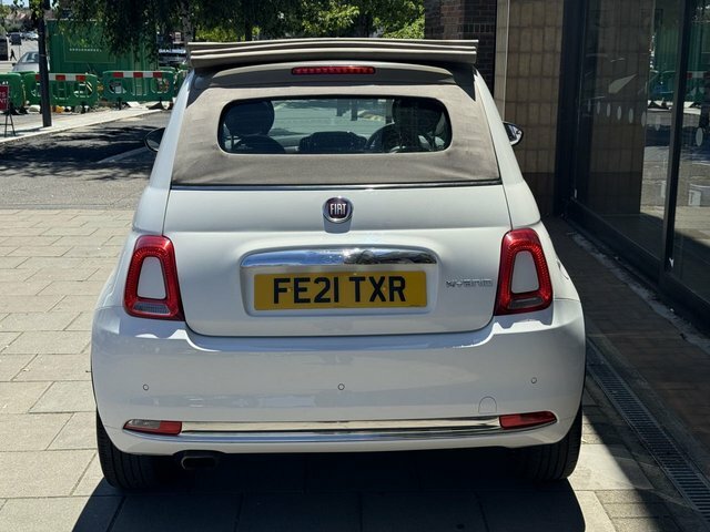 Fiat 500C 1.0 Mhev Star Convertible Euro 6 White #5