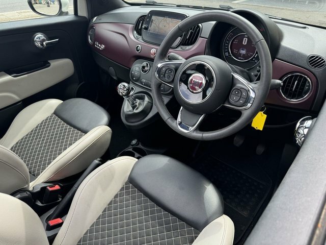 Fiat 500C 1.0 Mild Hybrid Dolcevita Part Leather Grey #8