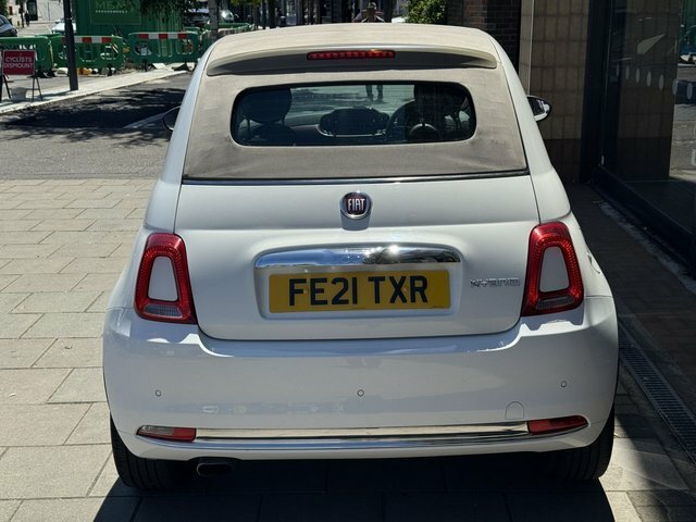 Fiat 500C 1.0 Mhev Star Convertible Euro 6 White #4