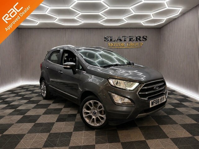 Ford Ecosport 1.0T Ecoboost Titanium Suv Euro WF68HKK Grey