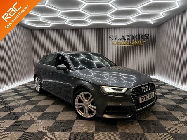 Audi A3 2.0 Tdi S Line Sportback S Tronic Grey