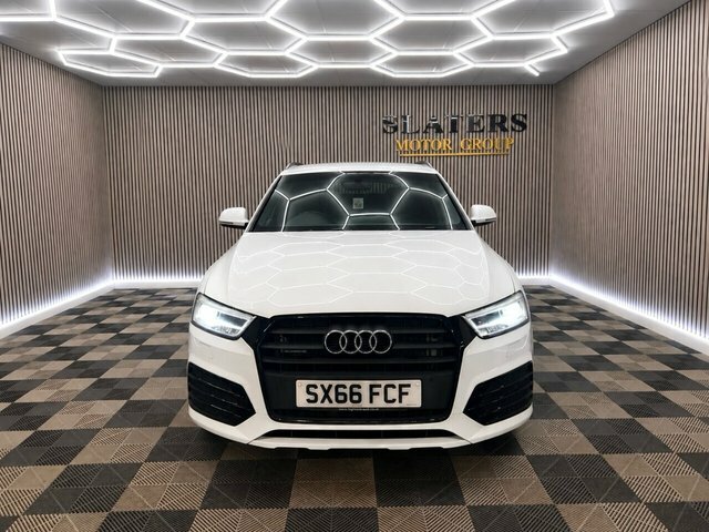 Audi Q3 2.0 Tdi S Line Plus Suv S Tronic Quattr SX66FCF White #2