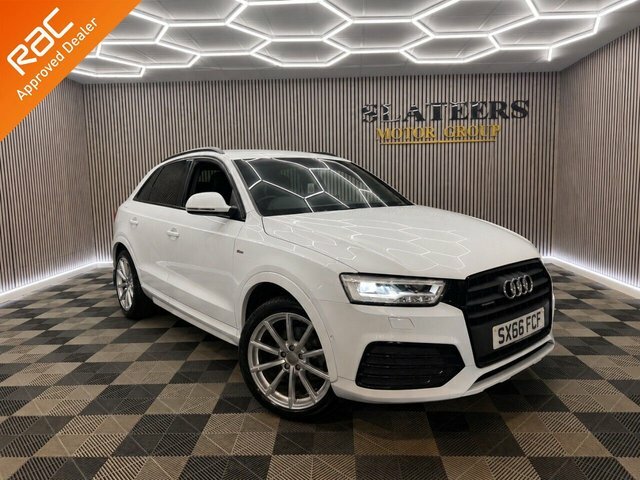 Audi Q3 2.0 Tdi S Line Plus Suv S Tronic Quattr White