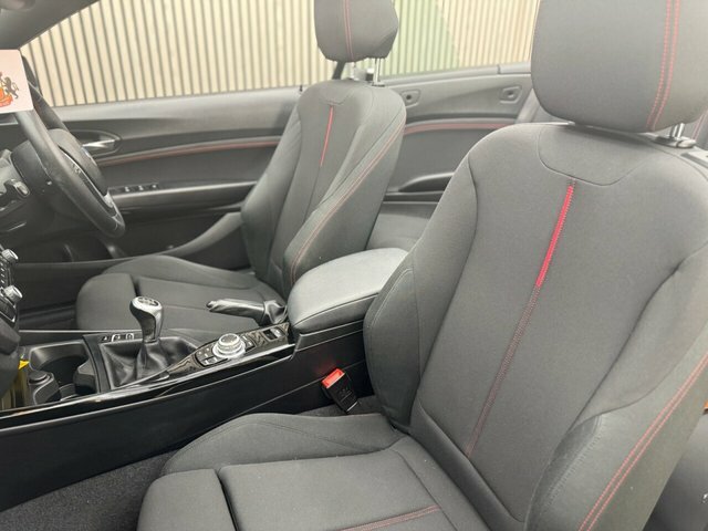 BMW 2 Series 2.0 218D Sport Convertible Euro YF17LYP White #5