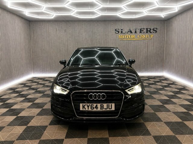 Audi A3 1.4 Tfsi Cod S Line Hatchback S Tronic KY64BJU Black #2