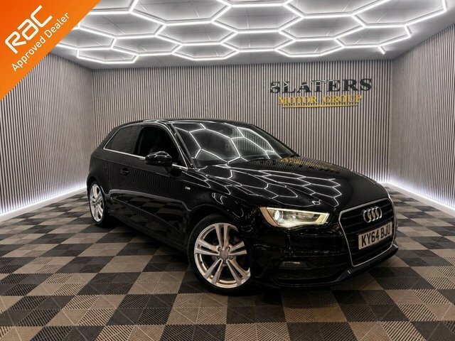 Audi A3 1.4 Tfsi Cod S Line Hatchback S Tronic KY64BJU Black