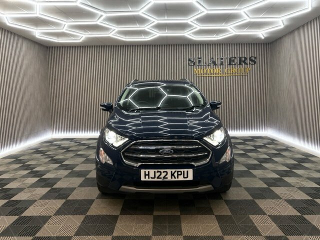 Ford Ecosport 1.0T Ecoboost Gpf Titanium Suv E HJ22KPU Blue #2