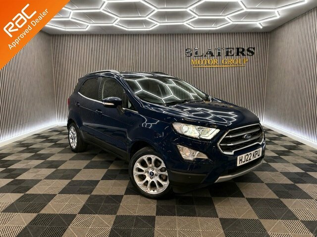 Ford Ecosport 1.0T Ecoboost Gpf Titanium Suv E Blue