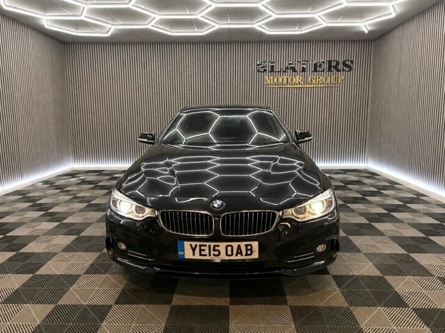 BMW 4 Series Gran Coupe 2.0 420D Luxury Coupe Euro 6 S S YE15OAB Black #2