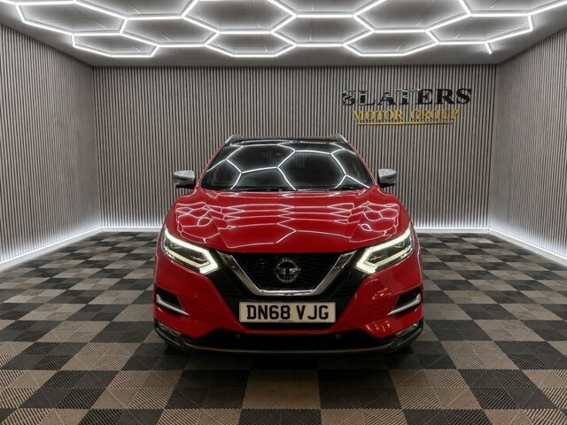 Nissan Qashqai 1.5 Dci Tekna Suv Euro 6 S S DN68VJG Red #2