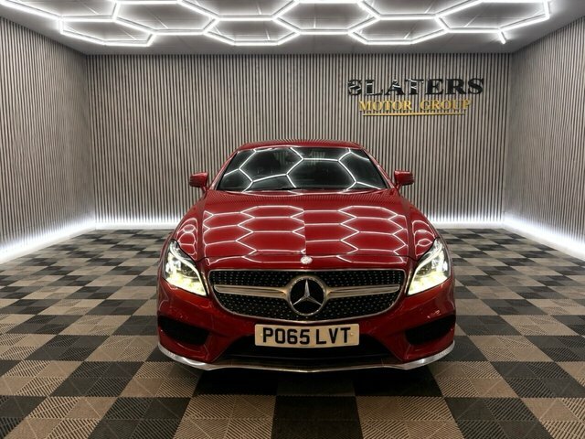 Mercedes-Benz CLS 2.1 Cls220d Amg Line Premium Coupe G- Red #2