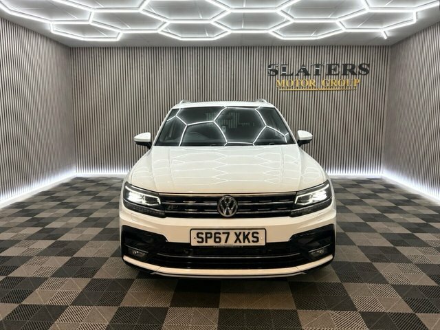 Volkswagen Tiguan 2.0 Tdi R-line Suv Euro 6 S S SP67XKS White #2
