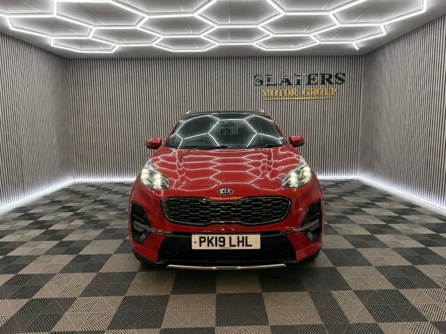 Kia Sportage 2.0 Crdi Ecodynamics Gt-line S Suv Aut PK19LHL Red #2