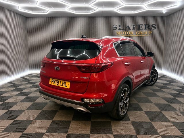 Kia Sportage 2.0 Crdi Ecodynamics Gt-line S Suv Aut PK19LHL Red #4