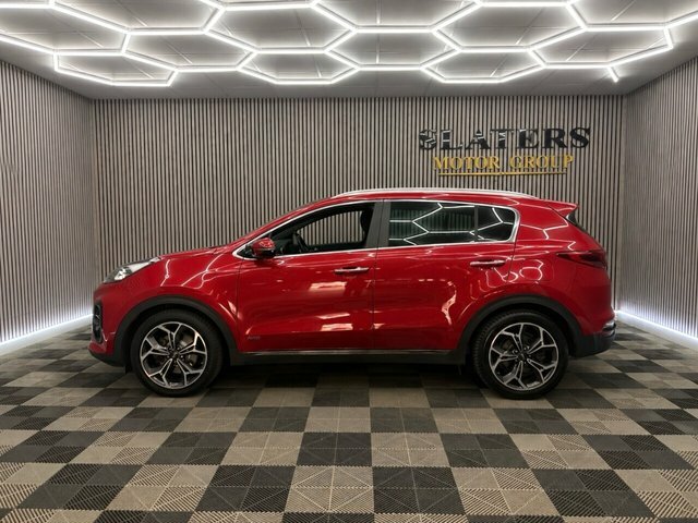 Kia Sportage 2.0 Crdi Ecodynamics Gt-line S Suv Aut PK19LHL Red #3