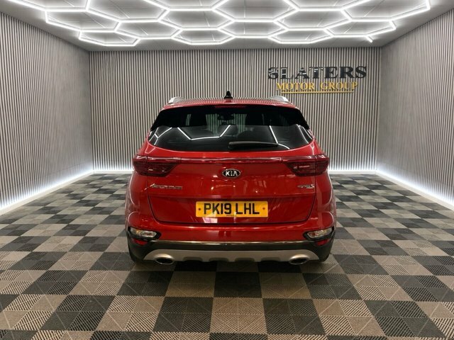 Kia Sportage 2.0 Crdi Ecodynamics Gt-line S Suv Aut PK19LHL Red #5
