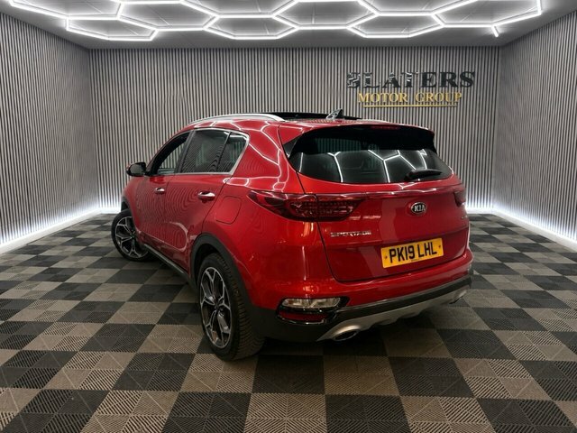 Kia Sportage 2.0 Crdi Ecodynamics Gt-line S Suv Aut PK19LHL Red #6