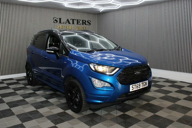 Ford Ecosport 1.0T Ecoboost Gpf St-line Suv Eu ST69TGN Blue #3