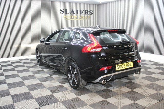 Volvo V40 2.0 D4 R-design Lux Nav 188 Bhp Silver #10