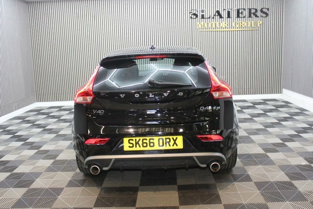 Volvo V40 2.0 D4 R-design Lux Nav 188 Bhp Silver #9
