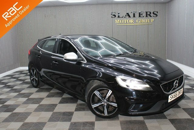 Volvo V40 2.0 D4 R-design Hatchback Euro 6 Black