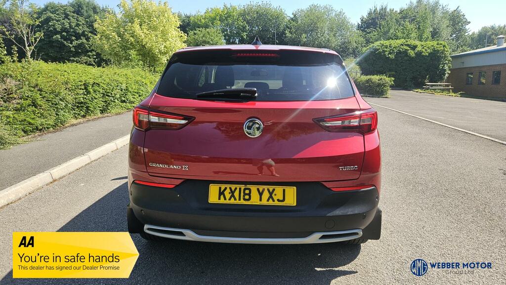 Vauxhall Grandland X 1.2 Turbo Sport Nav Suv Euro 6 Red #5