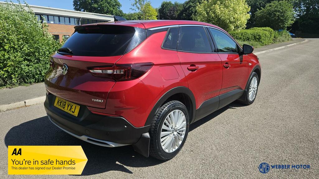 Vauxhall Grandland X 1.2 Turbo Sport Nav Suv Euro 6 Red #4