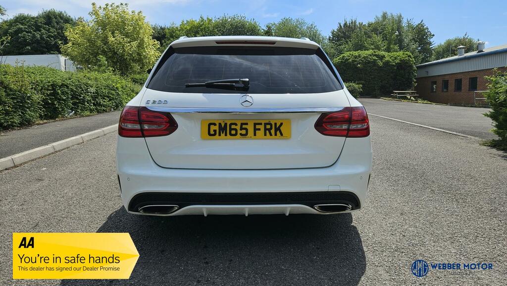 Mercedes-Benz C Class Amg Line White #5