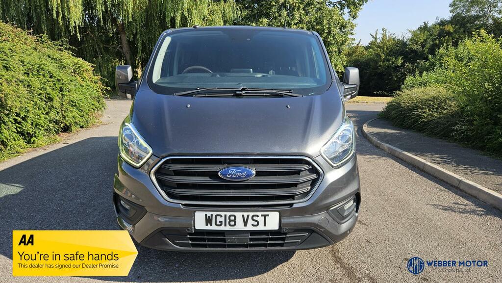 Ford Transit Custom 300 Tdci 130 L2h1 Limited Lwb Low Roof Fwd 21548 Grey #5