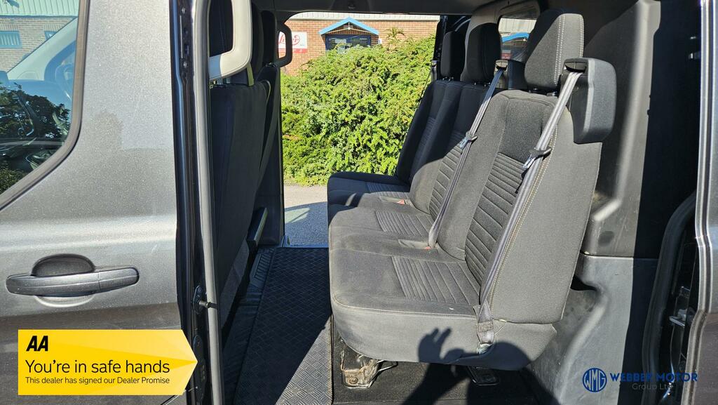 Ford Transit Custom 300 Tdci 130 L2h1 Limited Lwb Low Roof Fwd 21548 Grey #7