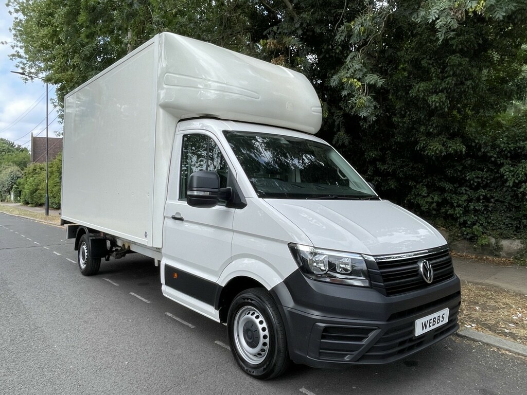Volkswagen Crafter Luton 2.0 Tdi Cr35 Startline 202171 White #4