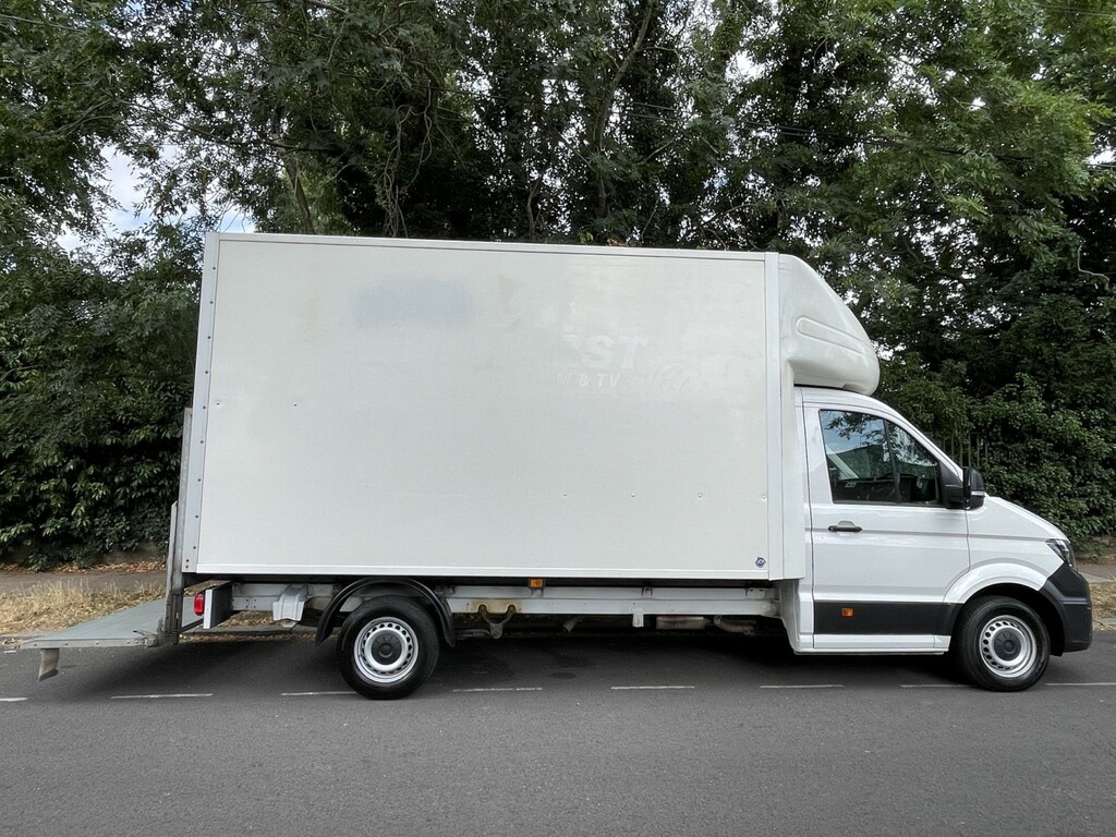 Volkswagen Crafter Luton 2.0 Tdi Cr35 Startline 202171 White #5