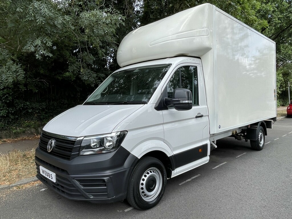 Volkswagen Crafter Luton 2.0 Tdi Cr35 Startline 202171 White #3