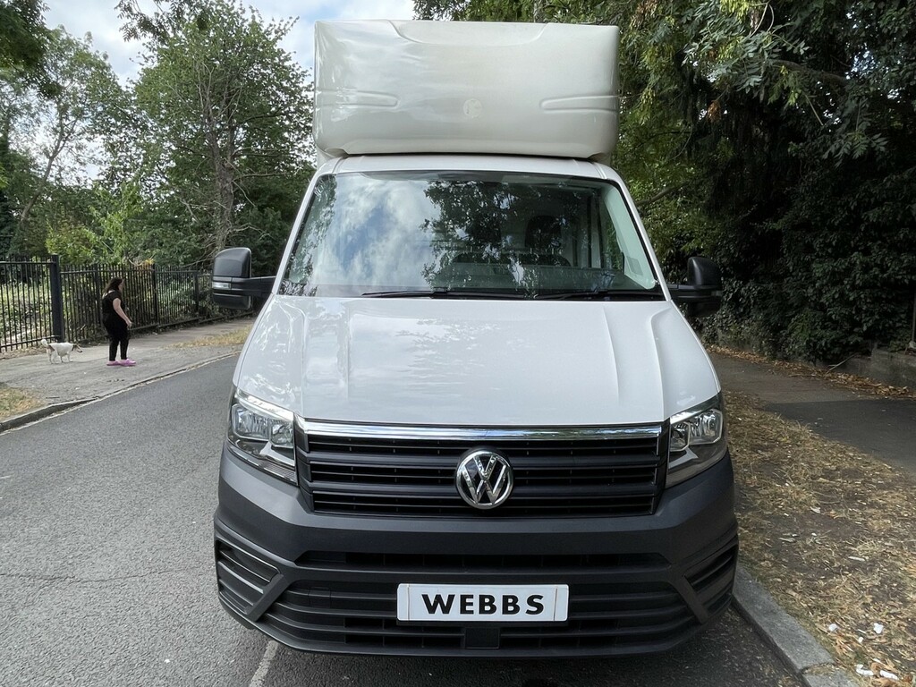 Volkswagen Crafter Luton 2.0 Tdi Cr35 Startline 202171 White #2