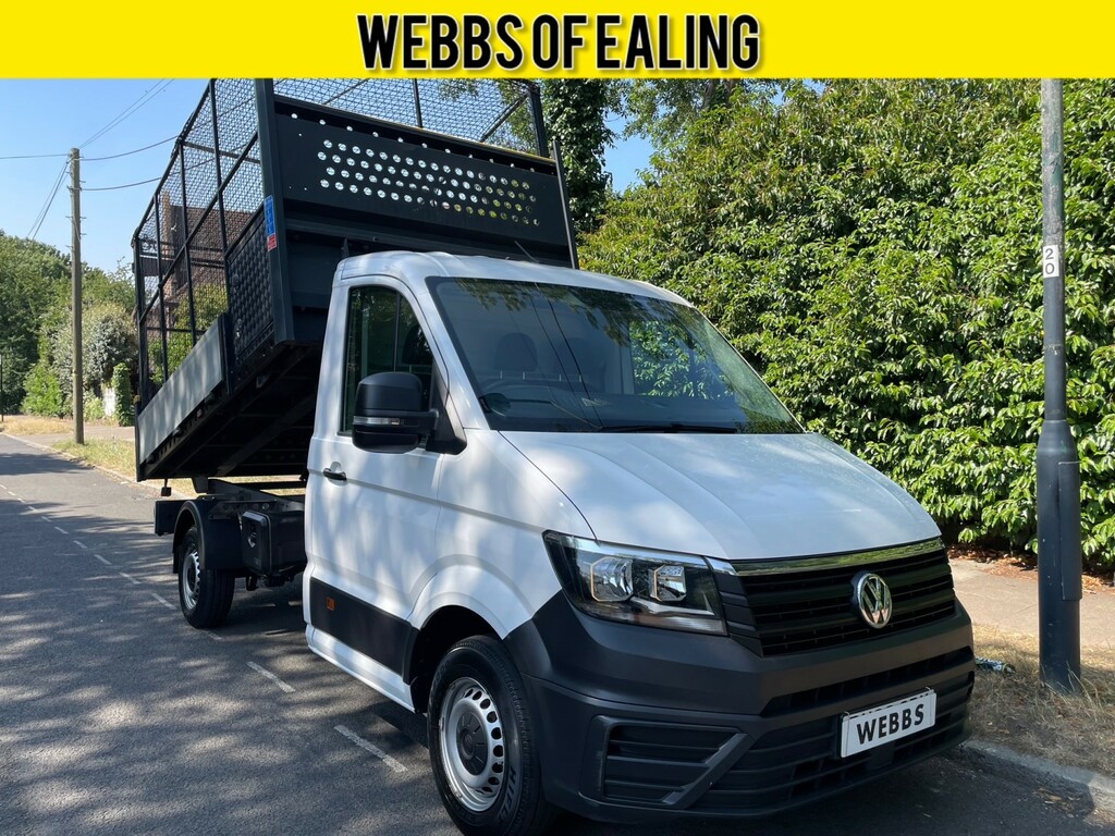 Volkswagen Crafter 2.0 Tdi Cr35 Startline Tipper White