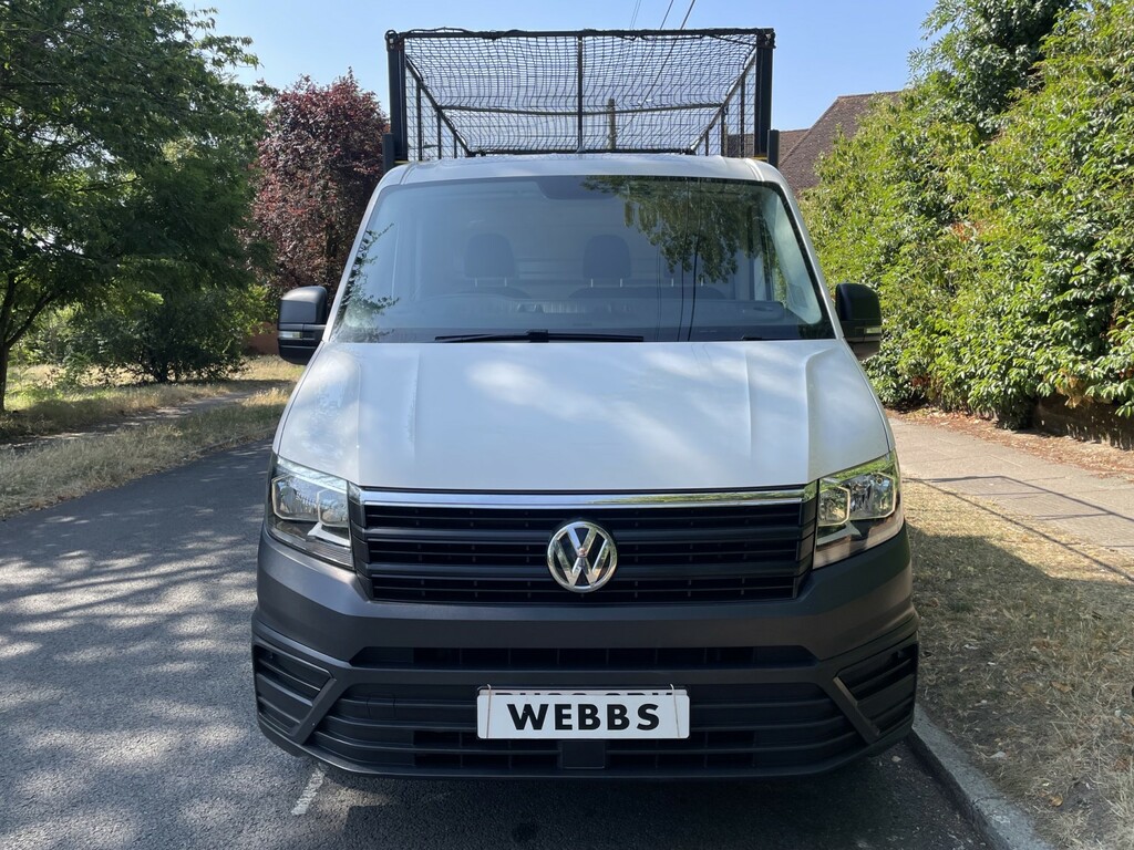 Volkswagen Crafter 2.0 Tdi Cr35 Startline Tipper White #2