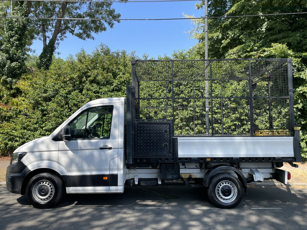 Volkswagen Crafter 2.0 Tdi Cr35 Startline Tipper White #6