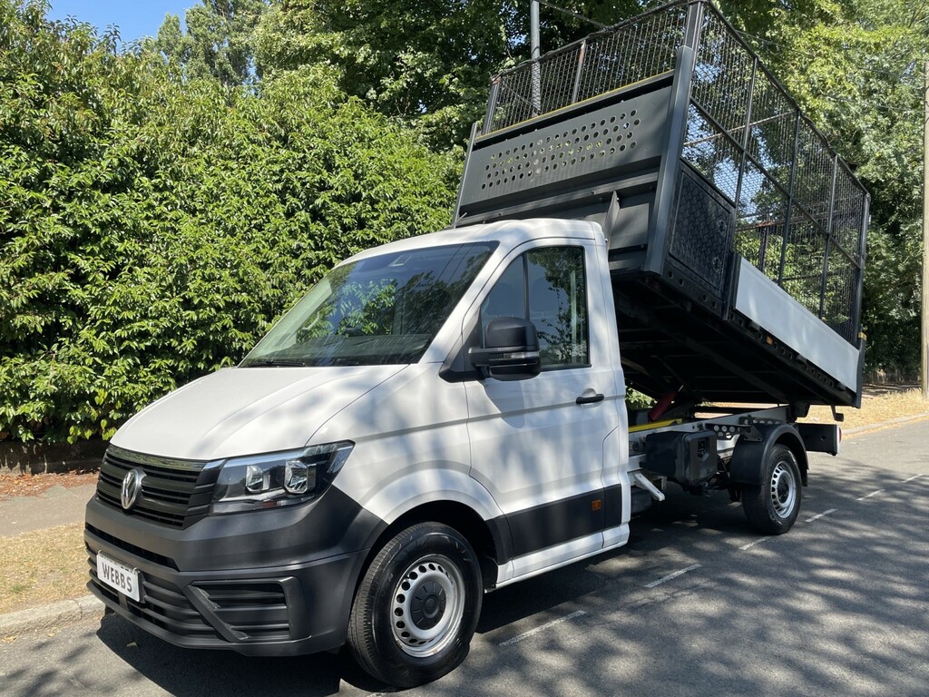 Volkswagen Crafter 2.0 Tdi Cr35 Startline Tipper White #3