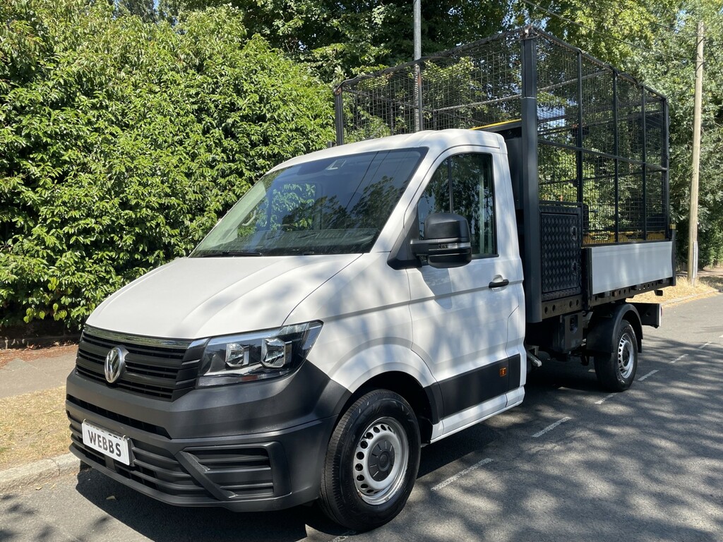 Volkswagen Crafter 2.0 Tdi Cr35 Startline Tipper White #5