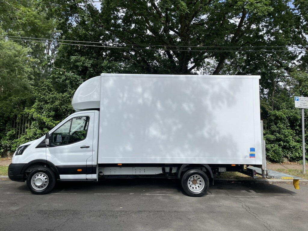 Ford Transit Custom 2.0 Transit Leader Single Chassis Cab 350 L4 2.0L White #4