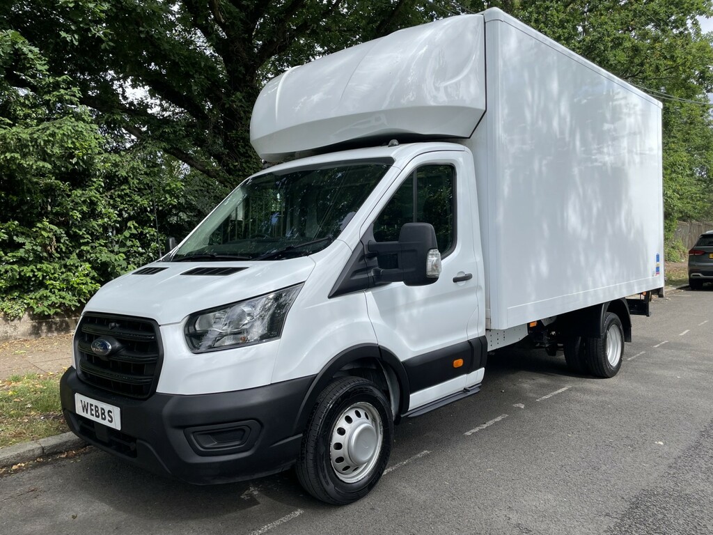 Ford Transit Custom 2.0 Transit Leader Single Chassis Cab 350 L4 2.0L White #3