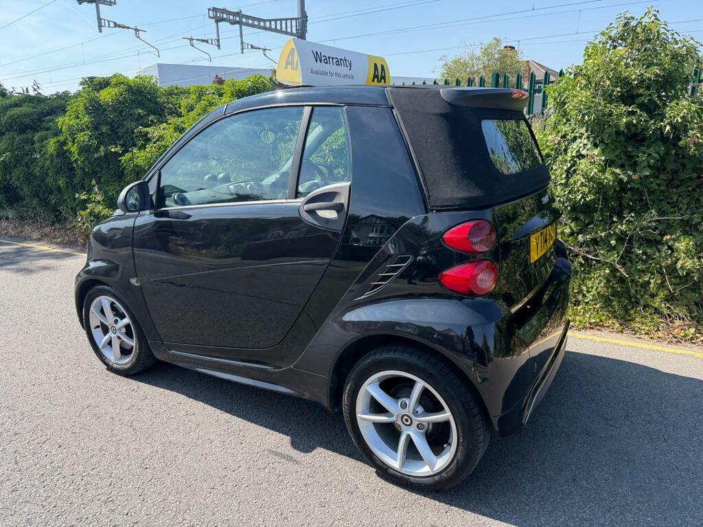 Smart Fortwo Cabrio 1.0 Mhd Edition21 Cabriolet Softtouch Euro 5 S S Black #4