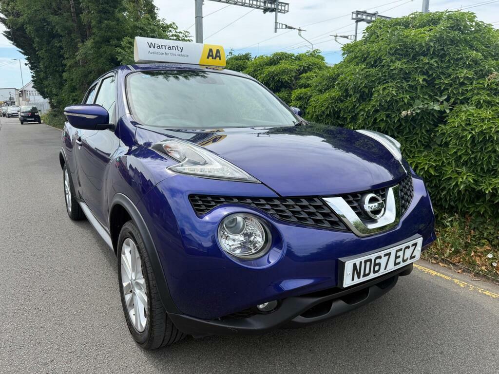 Nissan Juke 1.6 N-connecta Xtron Euro 6 Blue #3