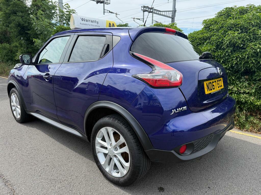 Nissan Juke 1.6 N-connecta Xtron Euro 6 Blue #6