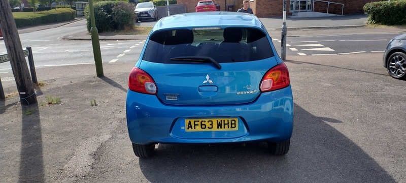 Mitsubishi Mirage 1.2 3 Free Tax, Keyless Entry, Parking Sensors Red #9