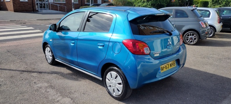 Mitsubishi Mirage 1.2 3 Free Tax, Keyless Entry, Parking Sensors Red #8