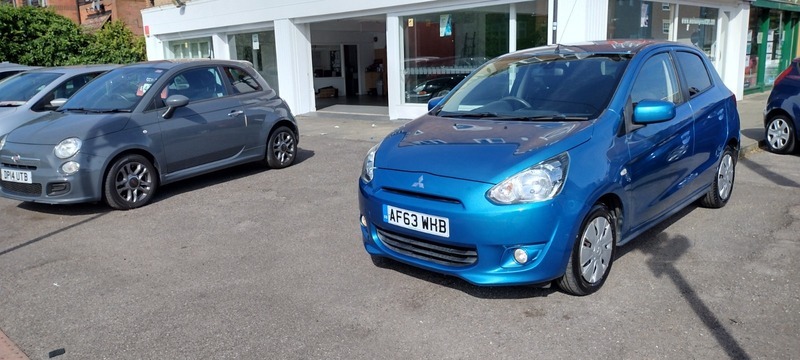 Mitsubishi Mirage 2 Blue #6