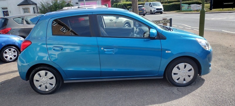 Mitsubishi Mirage 2 Blue #4