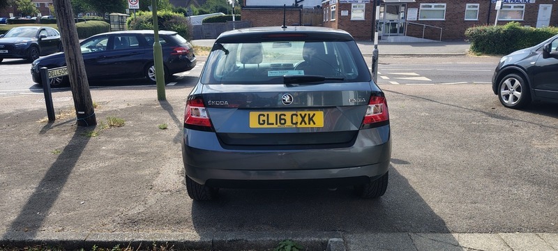 Skoda Fabia S Mpi Blue #8