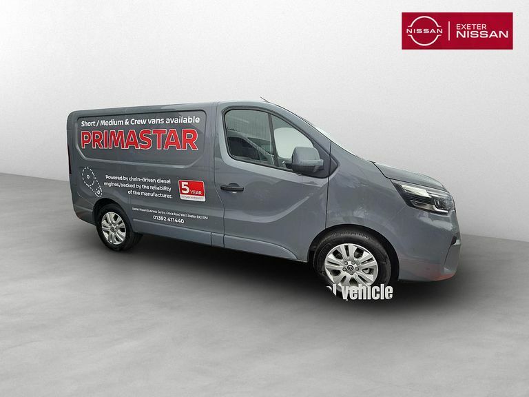 Nissan Primastar 2.0 Dci 110Ps H1 Tekna Van Grey